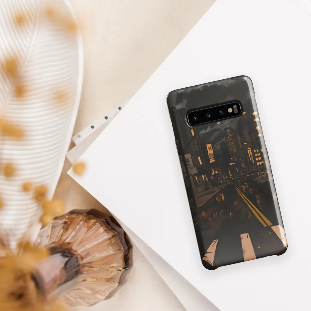 A Night in the Urban Jungle | Phone Case |  S10 | Snap Case | Glossy