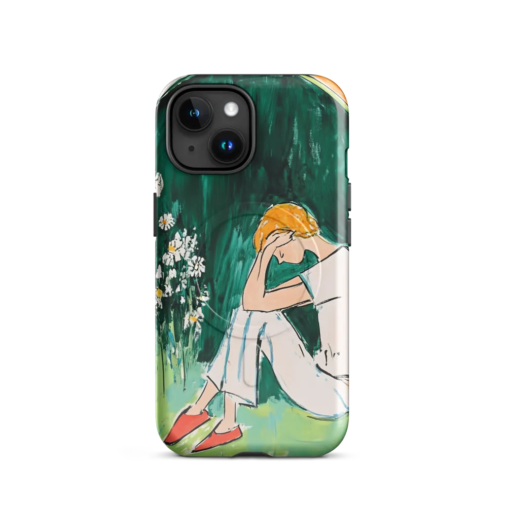 Silent Sorrow | Phone Case |  15 | MagSafe® Tough Case | Glossy