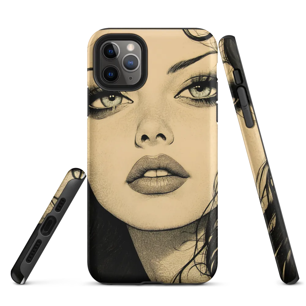 Enigmatic Gaze | Phone Case |  11 Pro Max | Tough Case | Matte
