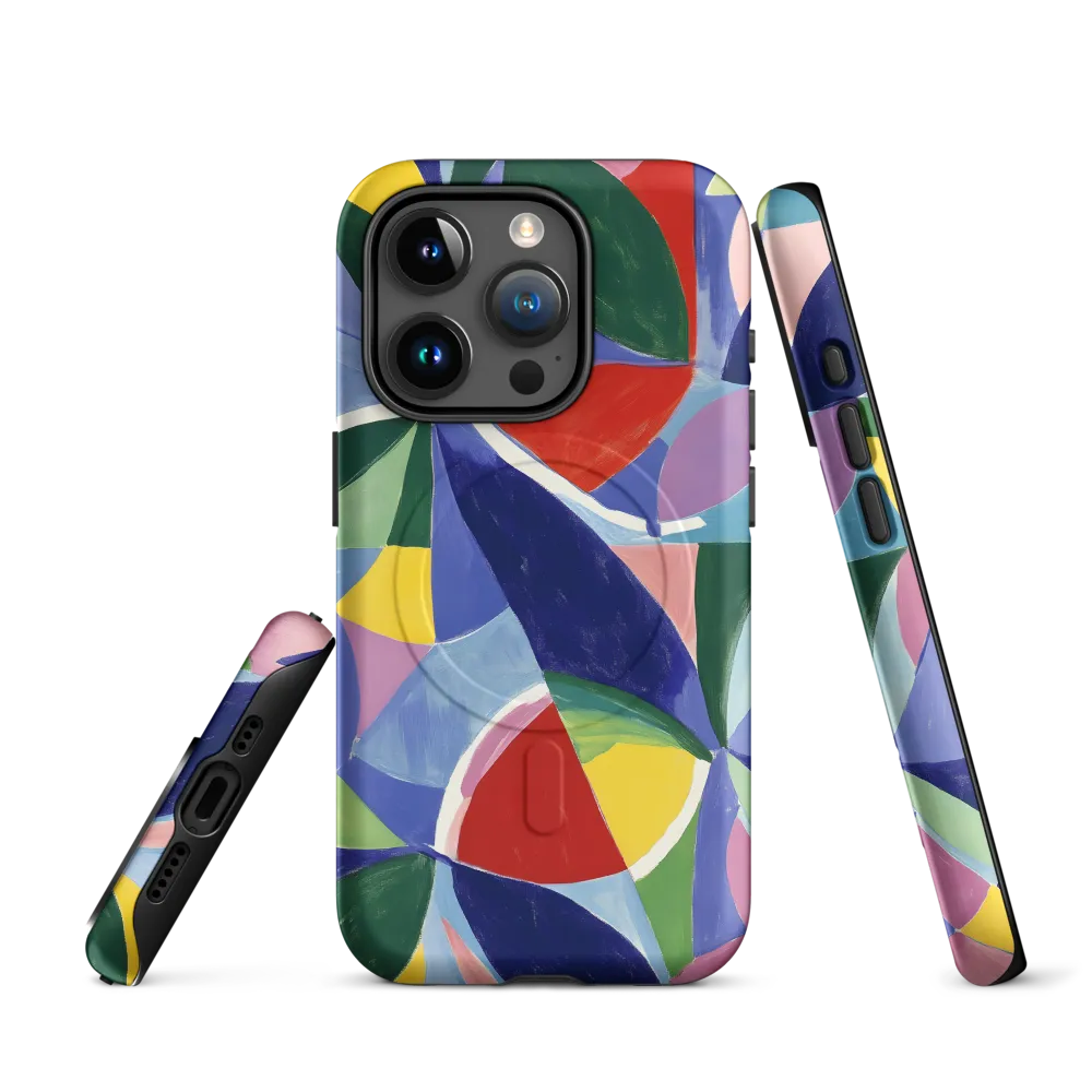 Rhythms of Color and Form | Phone Case |  15 Pro | MagSafe® Tough Case | Matte