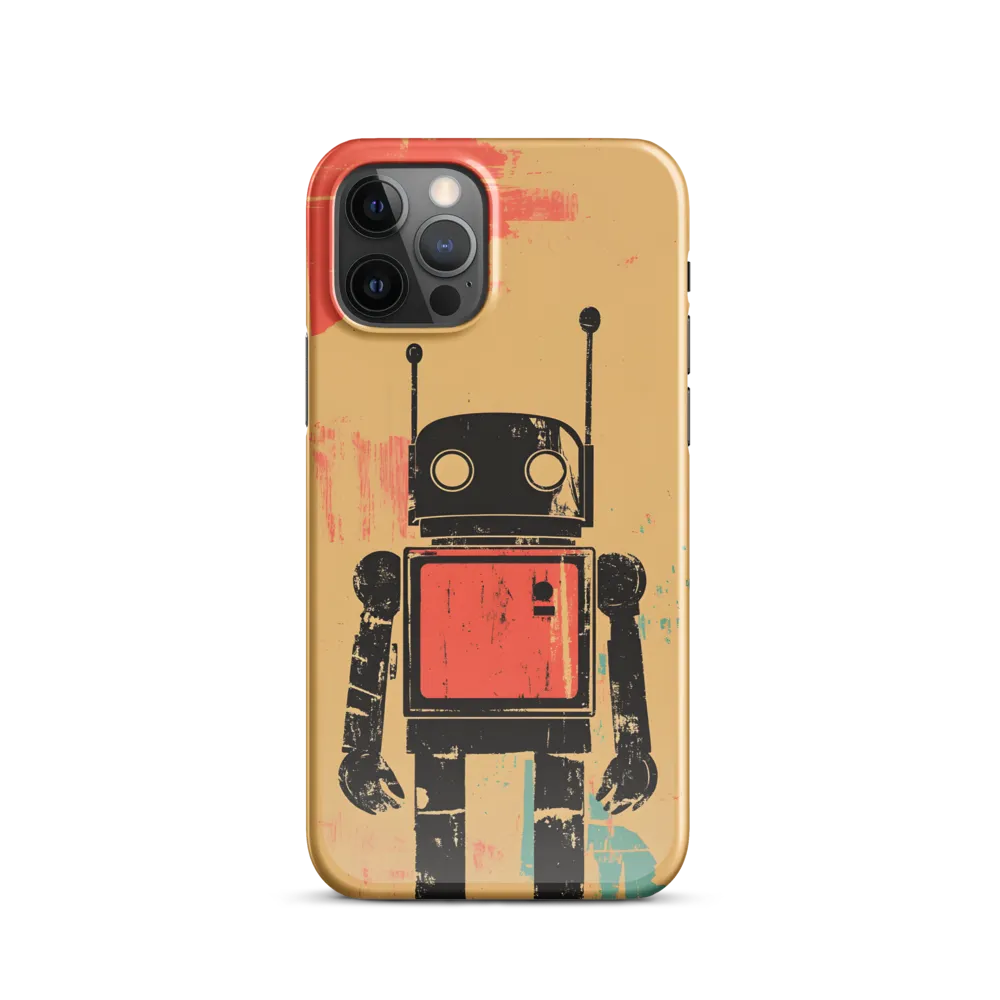 The Retro Robot | Phone Case |  12 Pro | Snap Case | Glossy