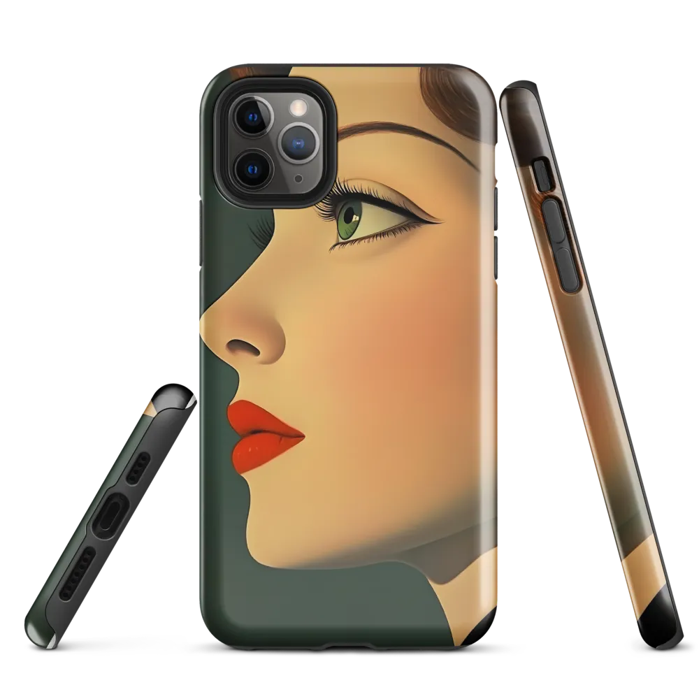 Elegance in Profile | Phone Case |  11 Pro Max | Tough Case | Glossy