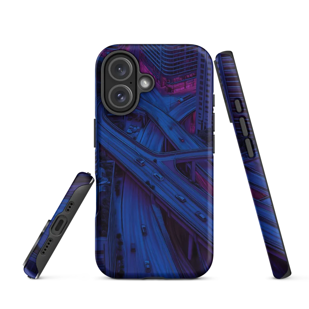 Urban Pulse: A Futuristic Drive | Phone Case