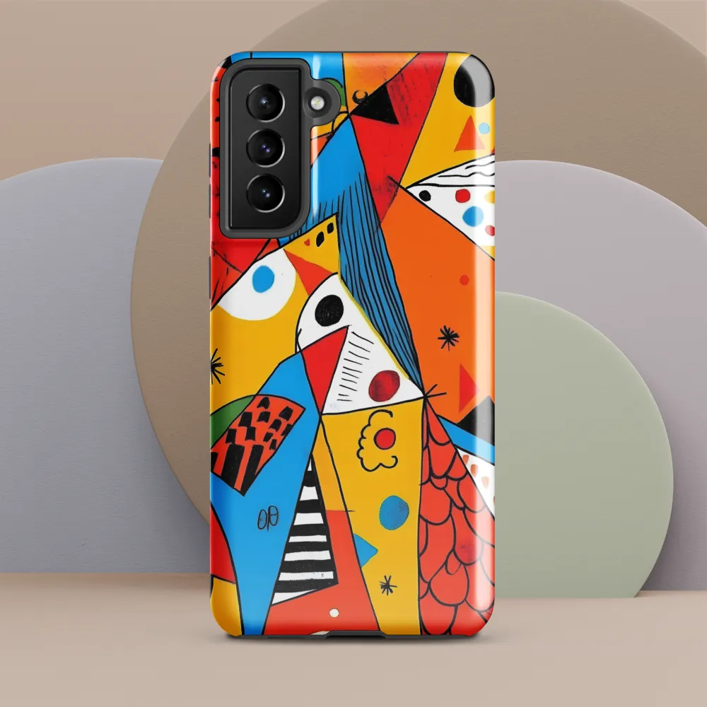 Geometric Playground: A Colorful Journey Through Abstract Landscapes
