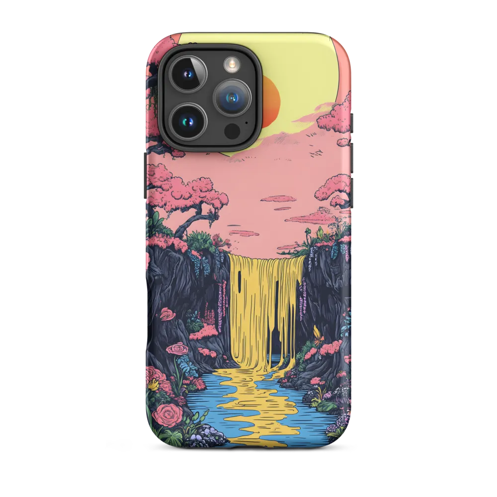 Ethereal Cascade of Blossoms