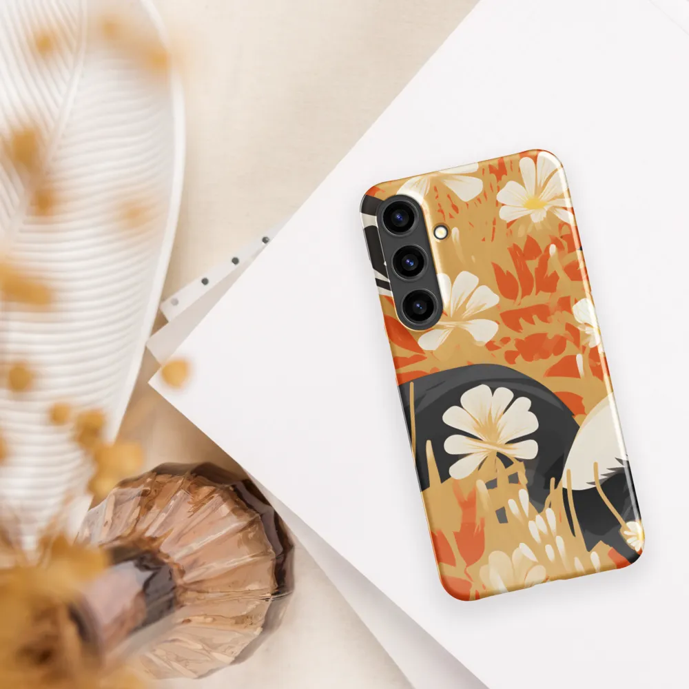 Whimsical Badgers in Bloom