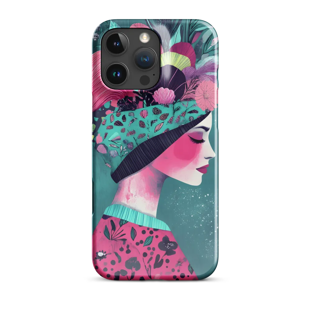 Whimsical Floral Portrait