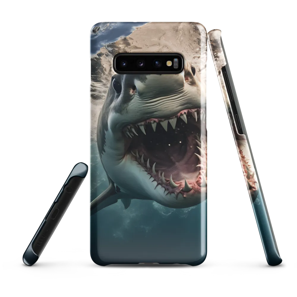 Fierce Majesty of the Ocean | Phone Case |  S10 Plus | Snap Case | Glossy