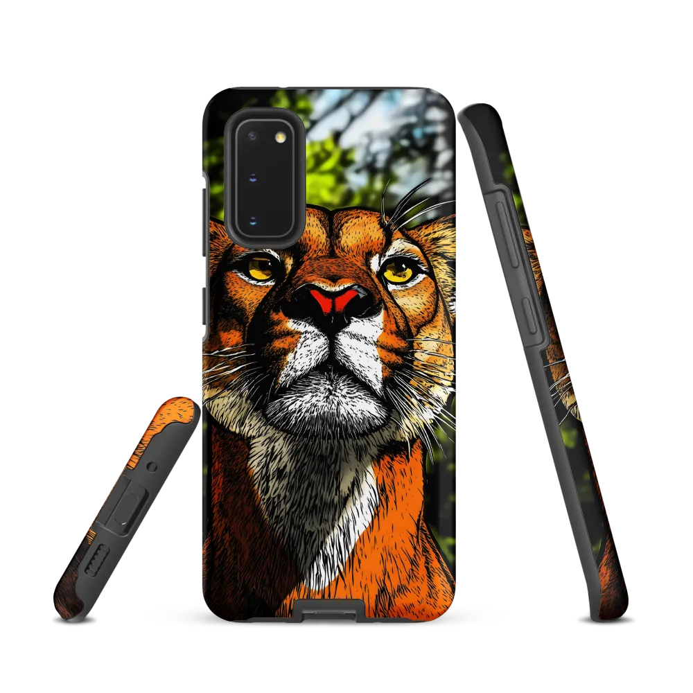 Regal Gaze: The Lioness in Focus