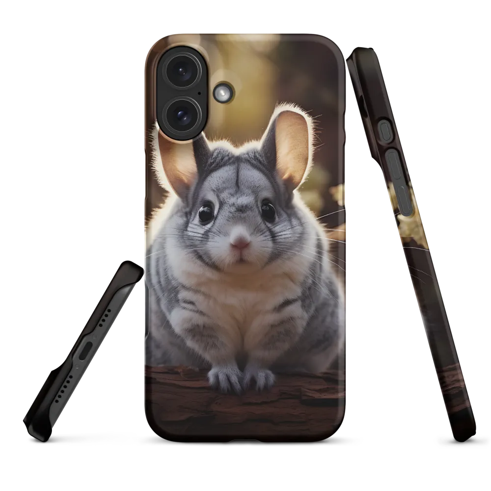 Curious Chinchilla in the Forest
