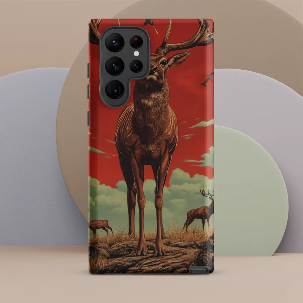 Majesty in Red: The Stalwart Stag