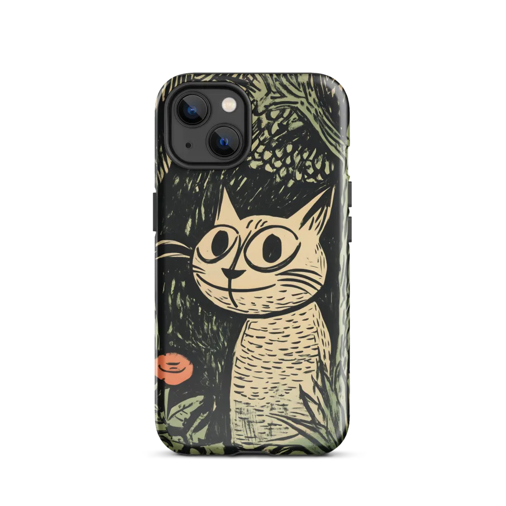 Whimsical Cat in the Forest