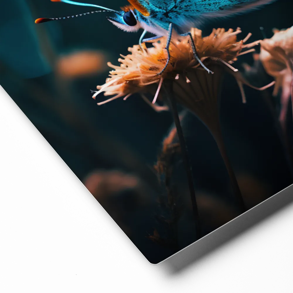 Whispers of Color: The Butterfly's Embrace