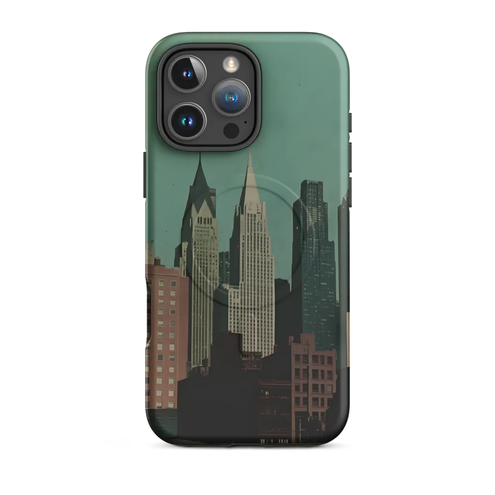 Urban Nostalgia: A Retro Cityscape