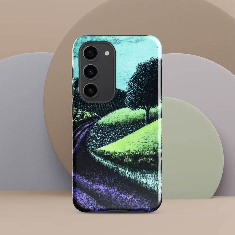 Winding Serenity: A Modern Landscape