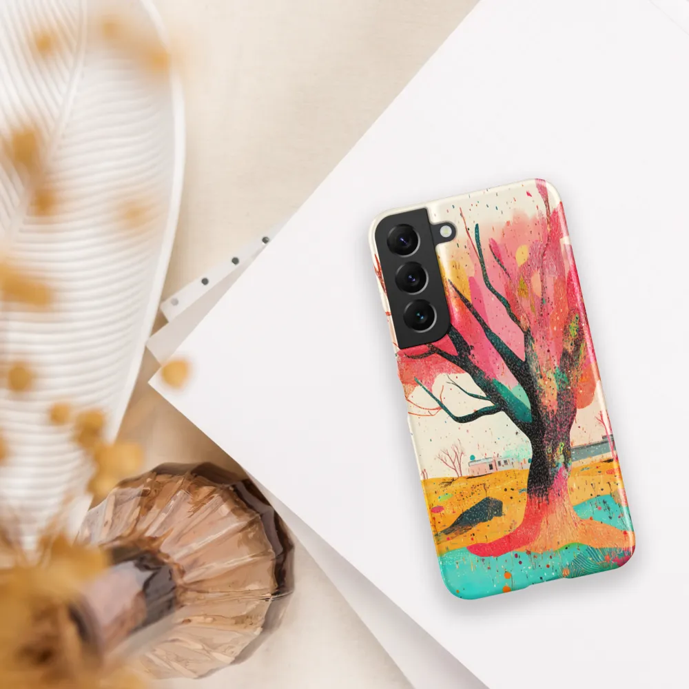 Whispers of a Colorful Tree | Phone Case |  S22 | Snap Case | Matte