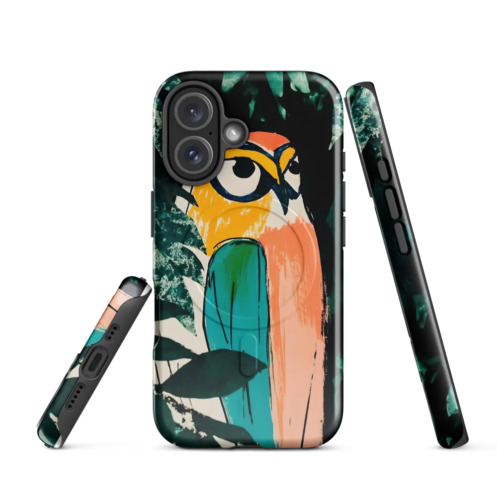 Camouflaged Majesty: The Abstract Owl