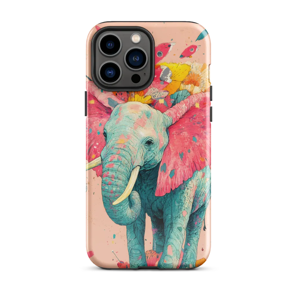 Whimsical Elegance: The Floral Elephant