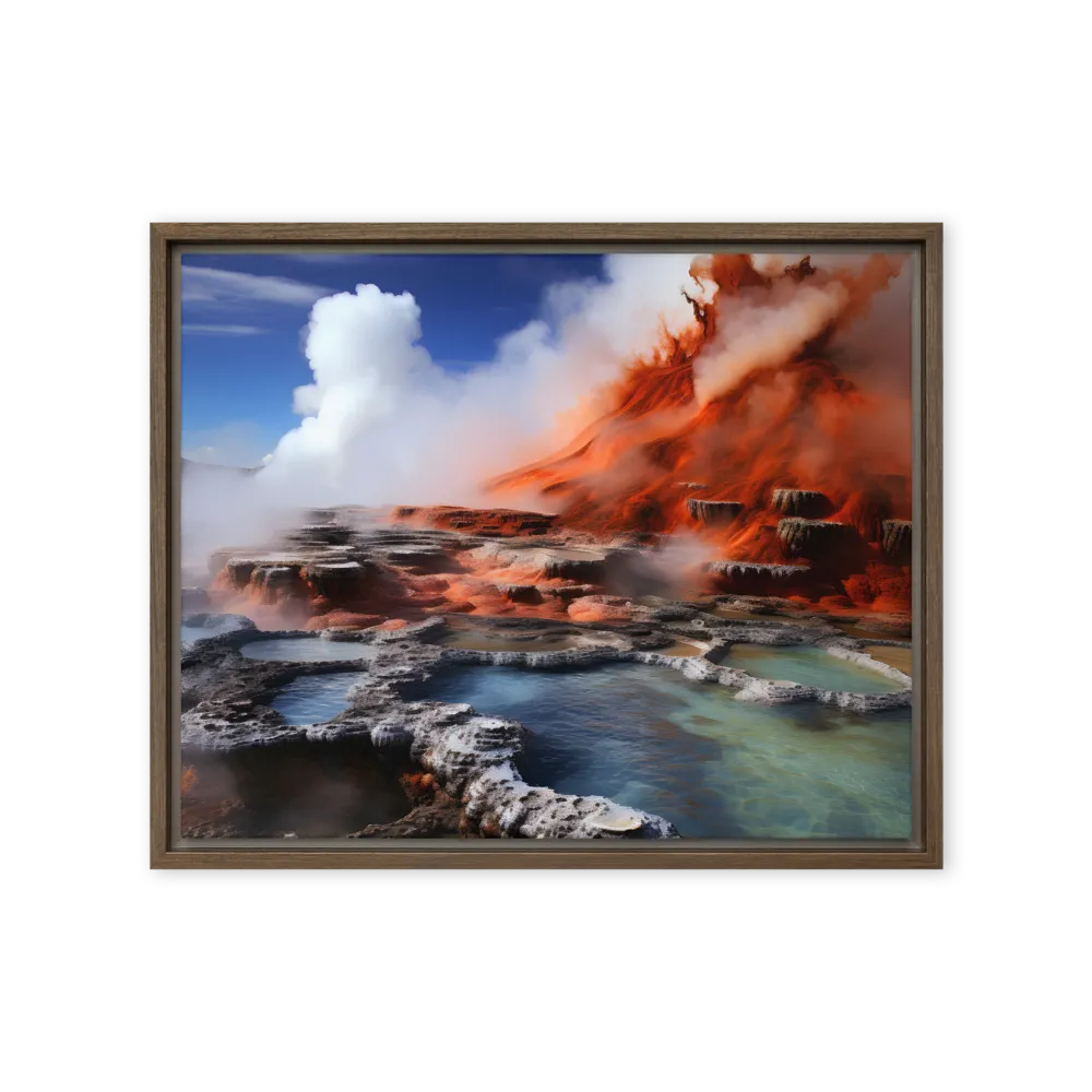 Nature's Fury: The Volcano's Expression