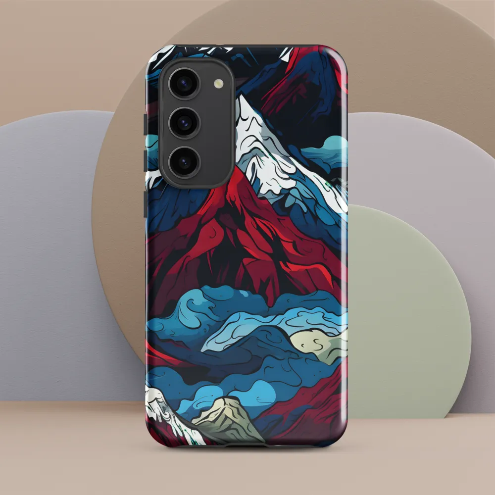 Mountain Majesty: An Abstract Voyage