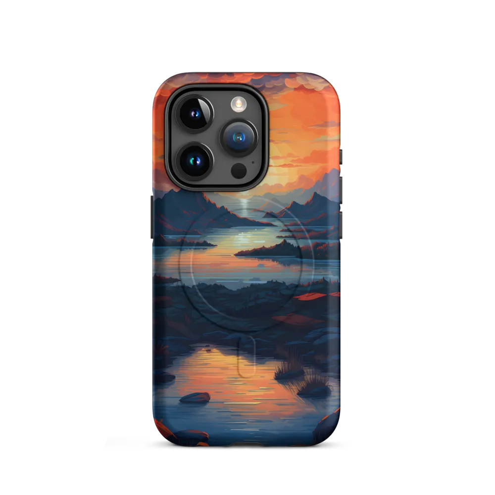 Ethereal Evening: A Digital Dusk