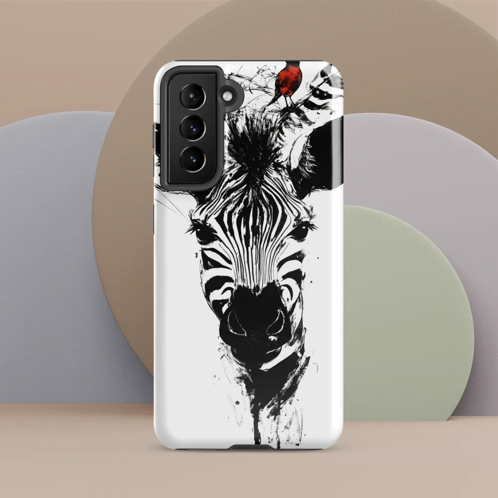 Majestic Stripes and Feathered Companions