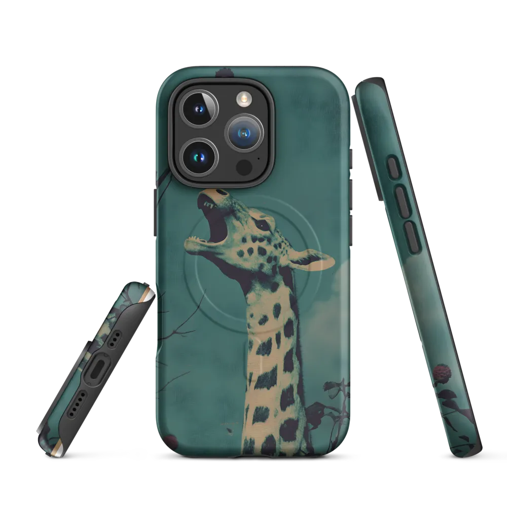 Whispers of the Tall: A Surreal Giraffe Encounter
