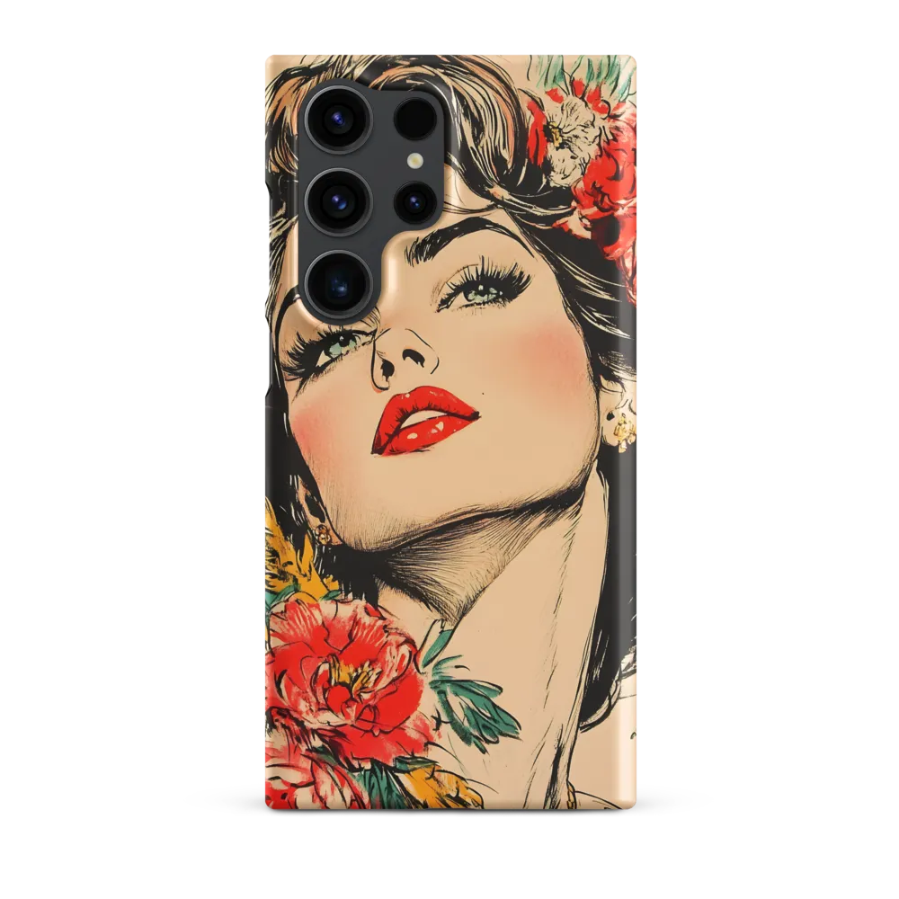Radiance in Red: A Portrait of Elegance