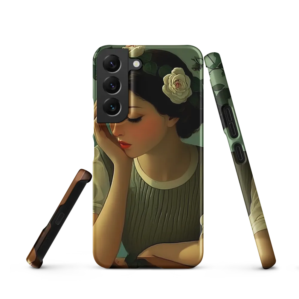 Whispers of Serenity | Phone Case |  S22 | Snap Case | Matte