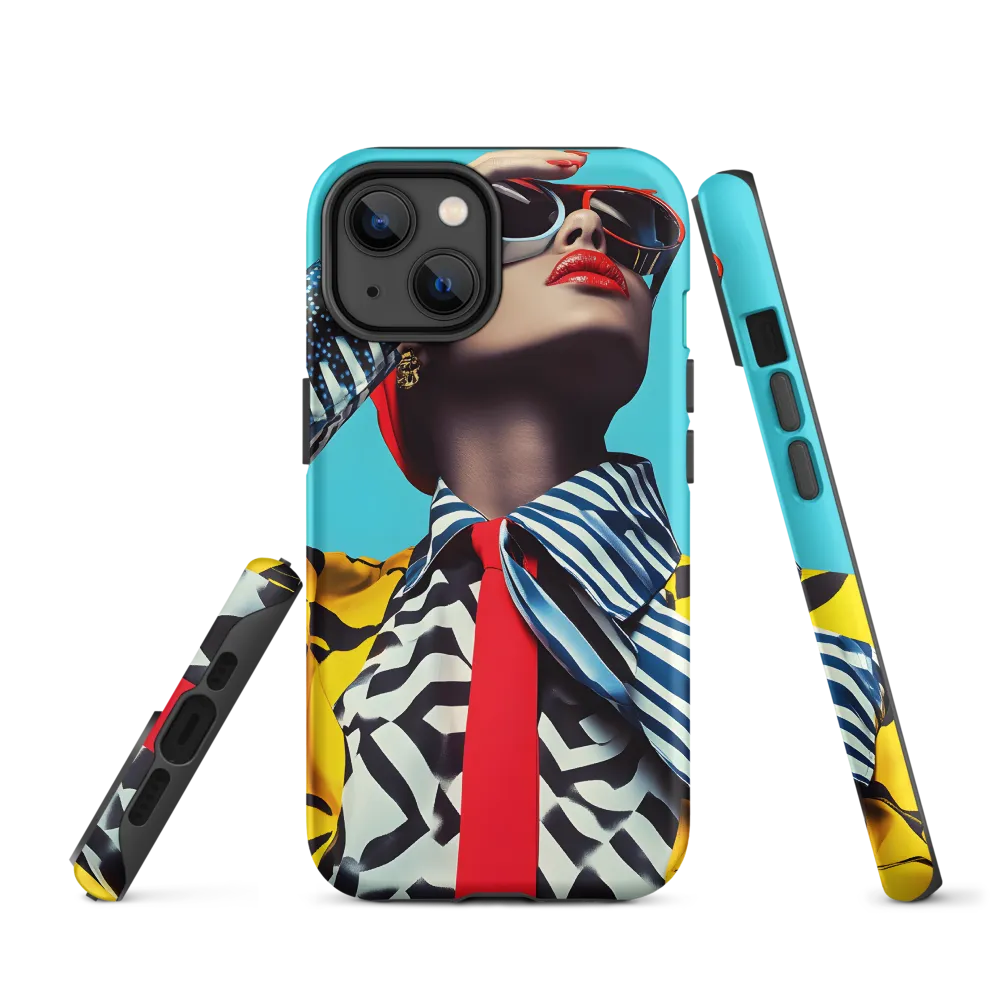 Chic Confidence in Bold Patterns