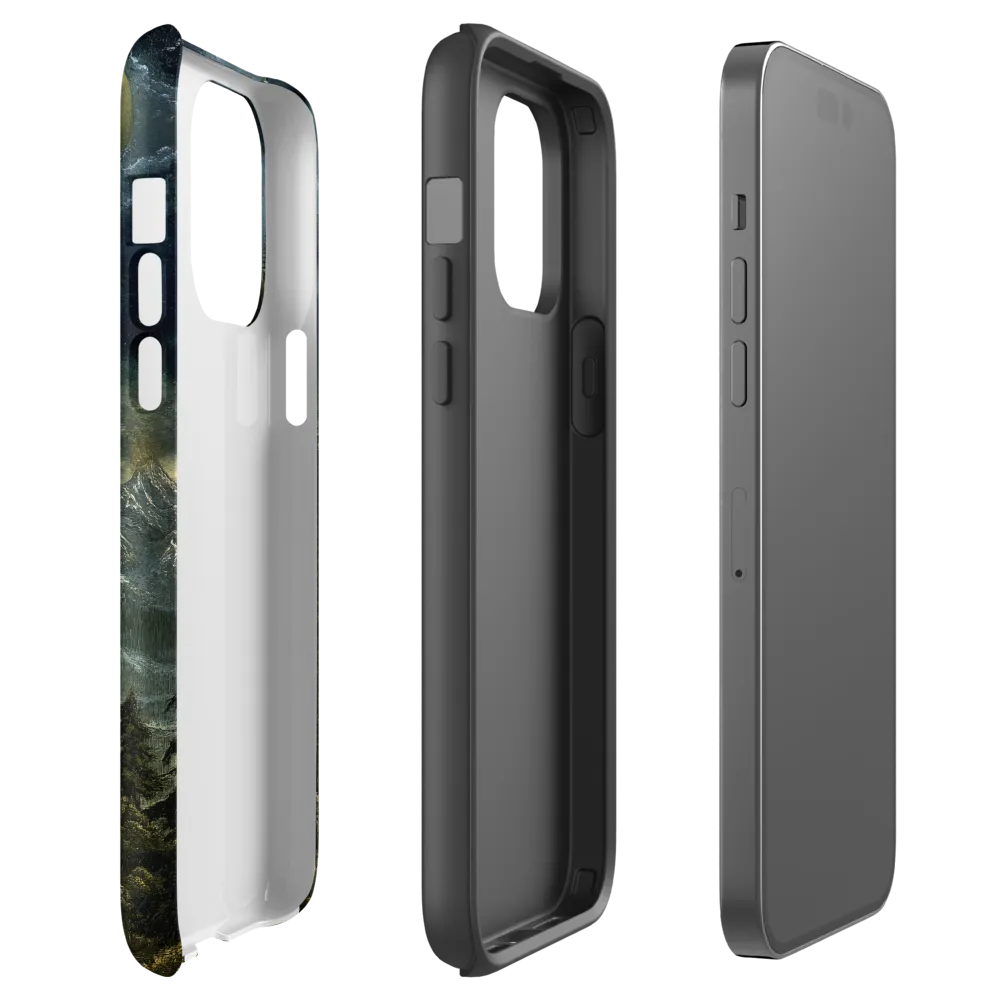 Whispers of the Moonlit Castle | Phone Case |  14 Pro Max | Tough Case | Matte