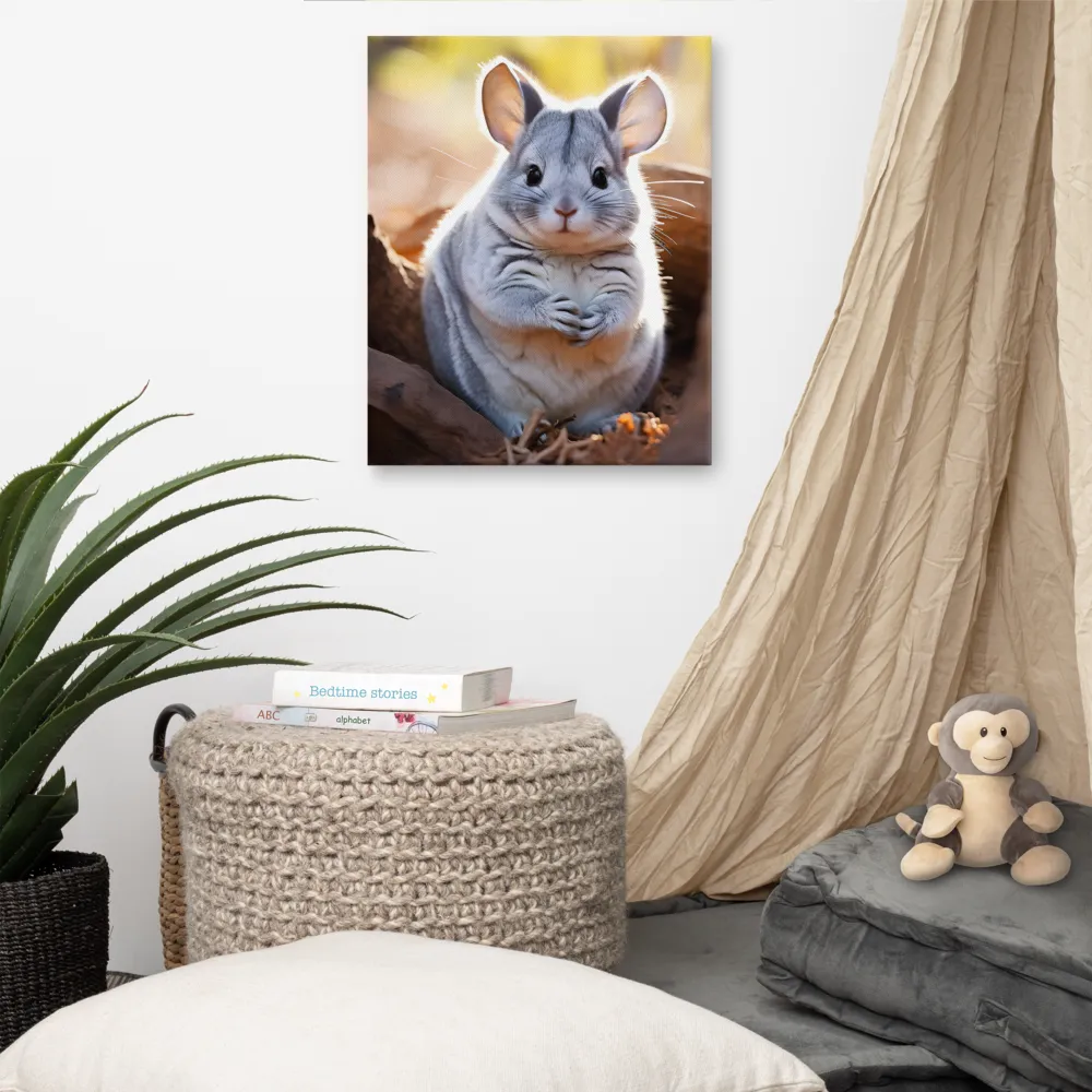 Gentle Whispers of Nature: The Chinchilla