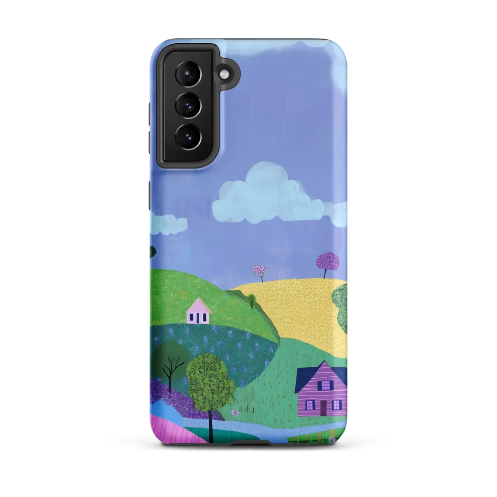 Whimsical Hills and Quaint Homes