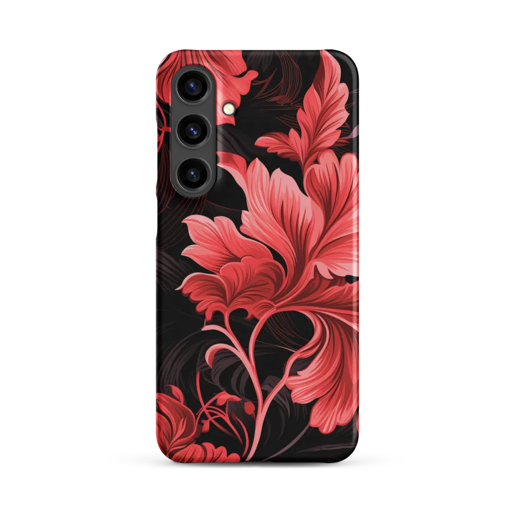 Tropical Elegance in Red