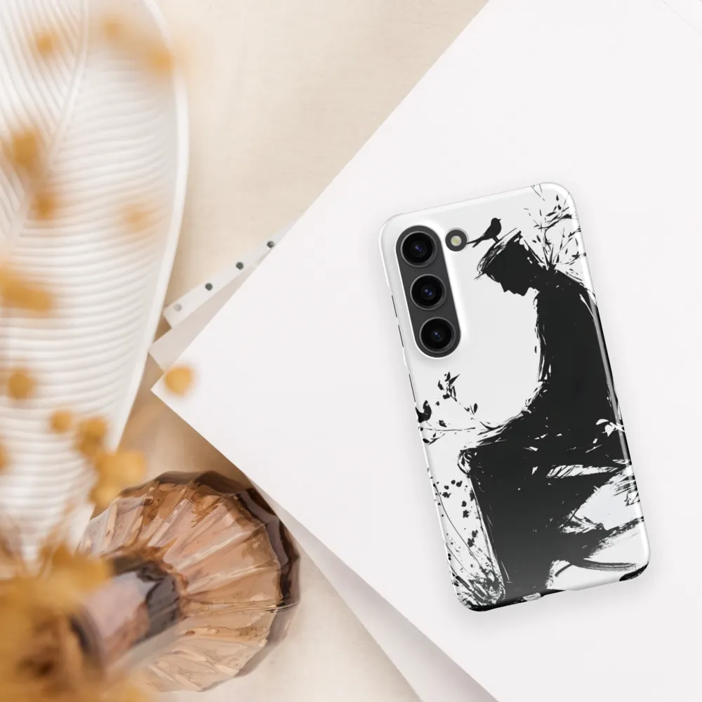 Silent Reflection | Phone Case |  S23 | Snap Case | Glossy