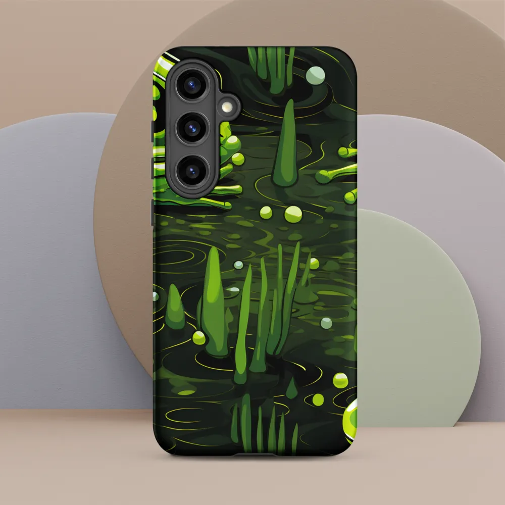Green Harmony: Life Beneath the Surface