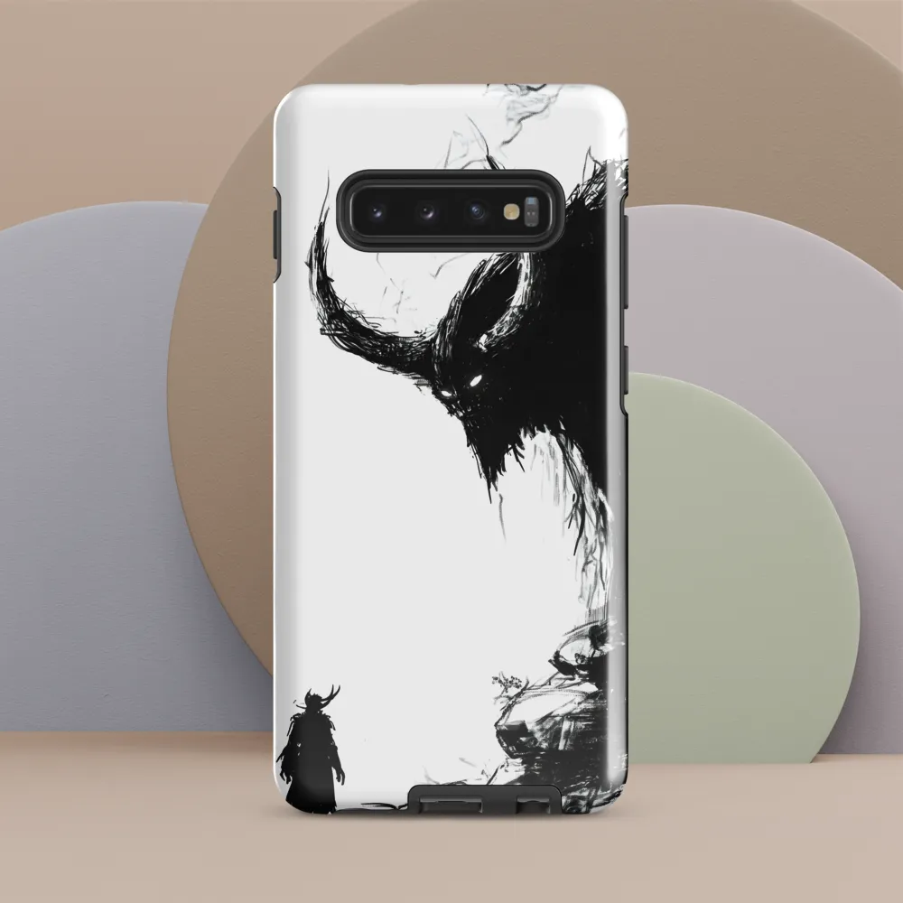 Confrontation with the Unknown | Phone Case |  S10 Plus | Tough Case | Glossy