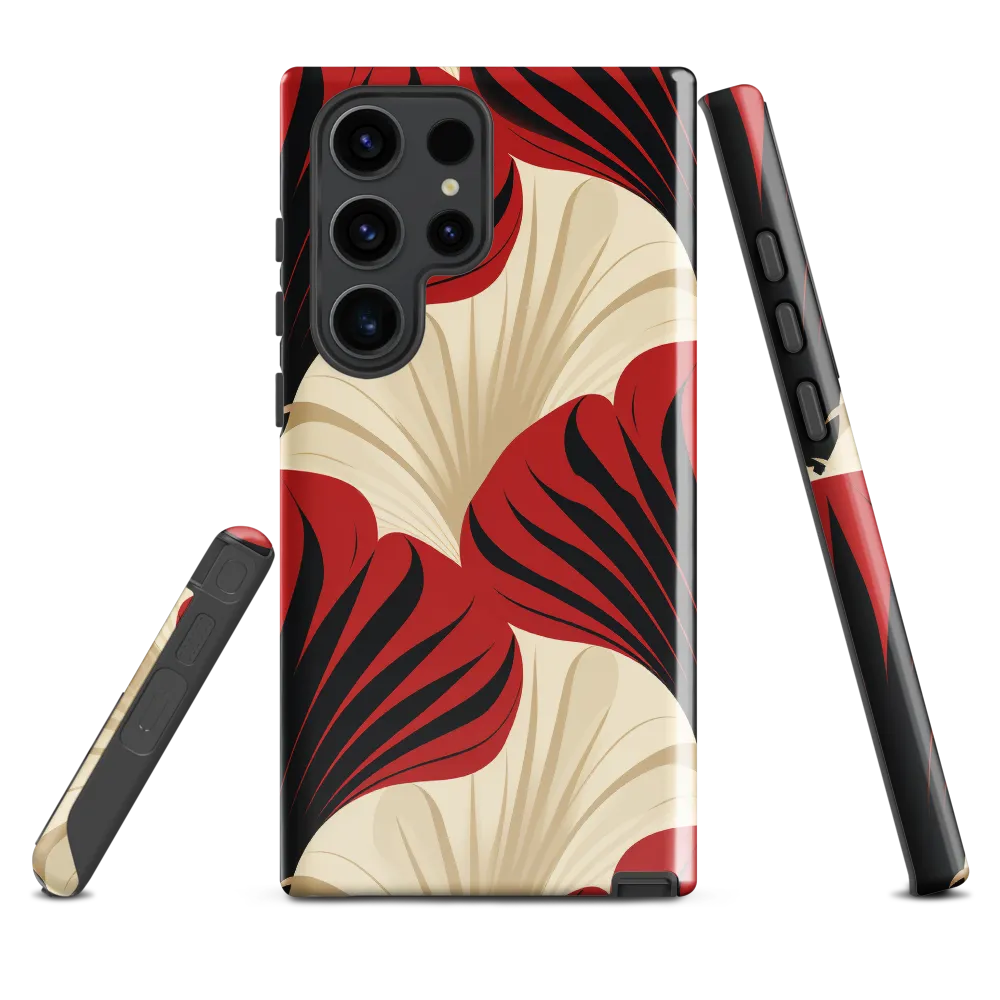 Elegance in Bloom: An Art Deco Floral Reverie