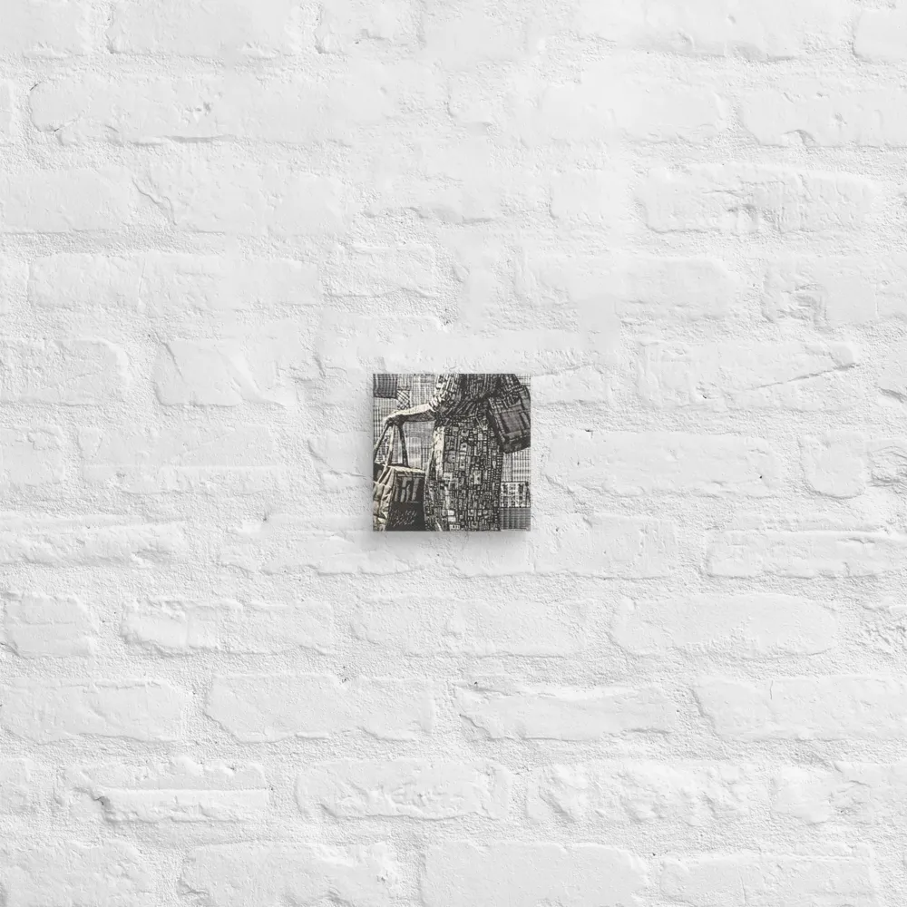 Urban Reflections: A Shopping Narrative | Canvas | 6″×6″