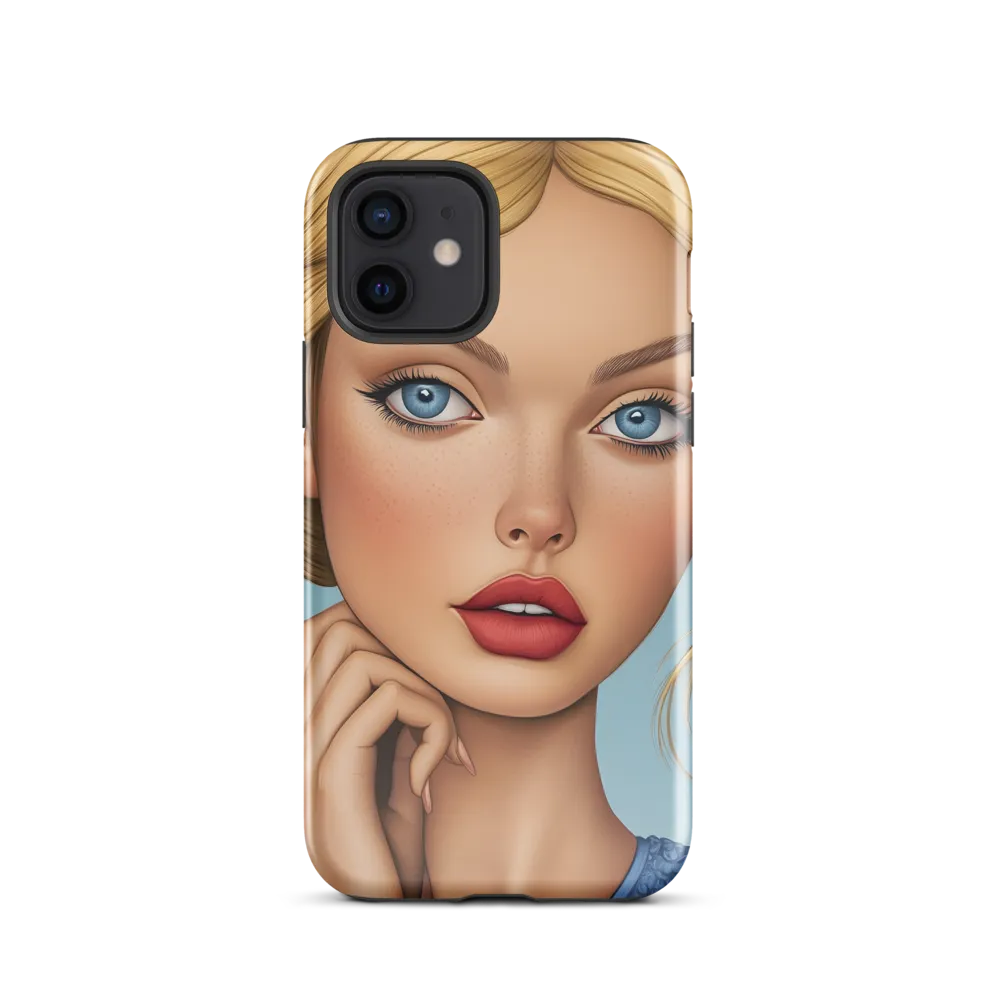 Serenity in Blue | Phone Case |  12 | Tough Case | Glossy