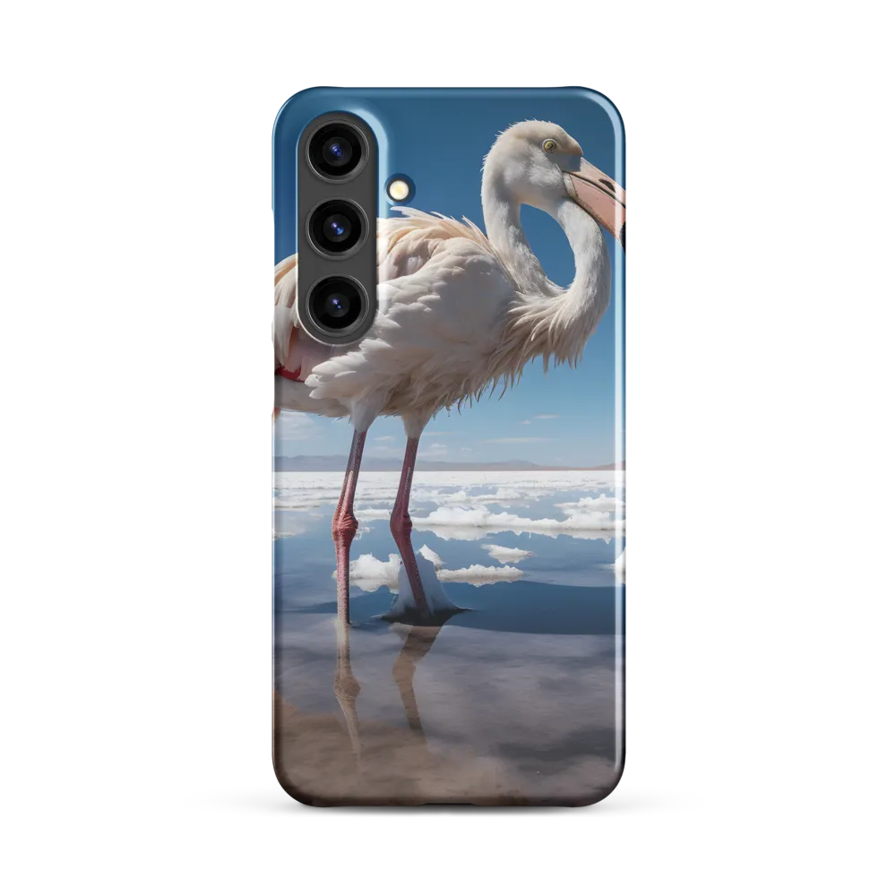 Graceful Solitude of a Flamingo