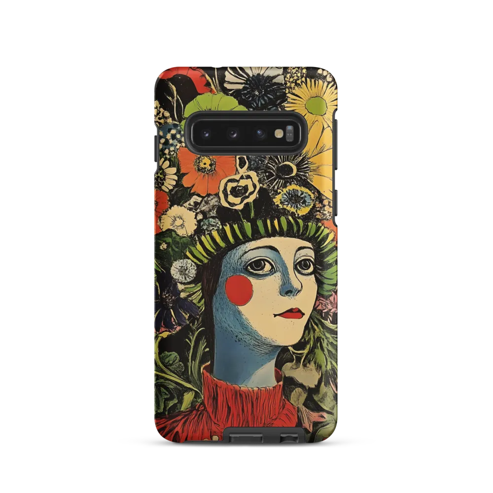 Floral Whimsy: A Portrait of Nature's Embrace