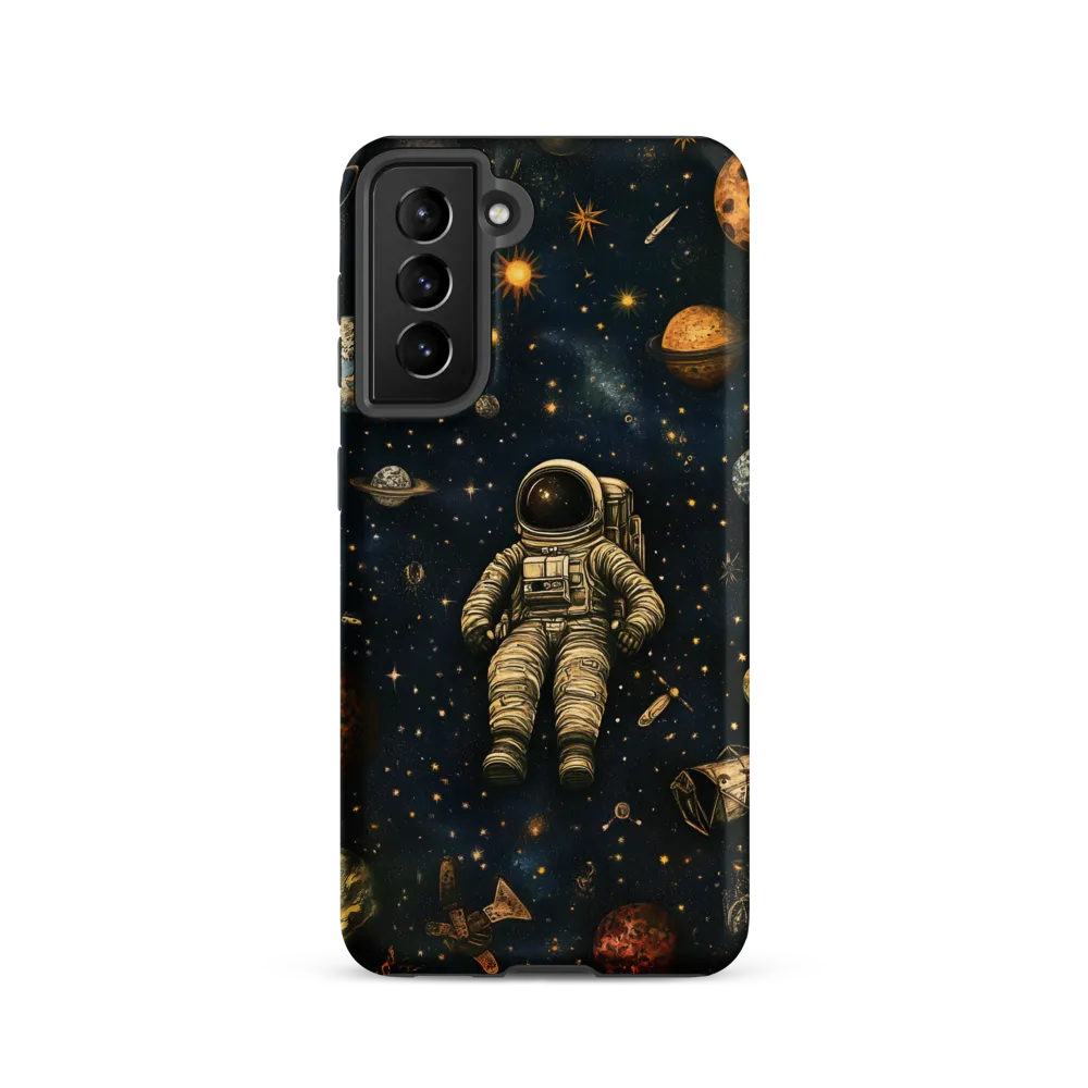Cosmic Voyage: An Astronaut's Solitude