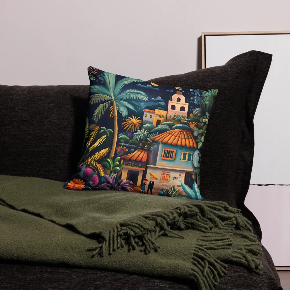 Tropical Reverie | Pillow Case | 18″×18″