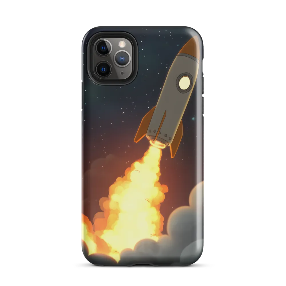 Launch into the Cosmos | Phone Case |  11 Pro Max | Tough Case | Glossy