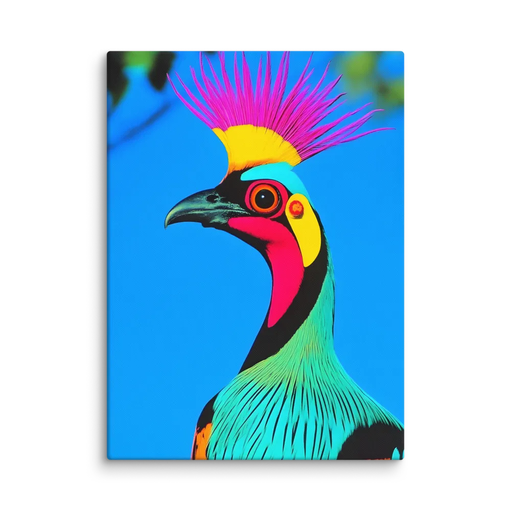 Whimsical Avian Portrait | Canvas | 40″×55″