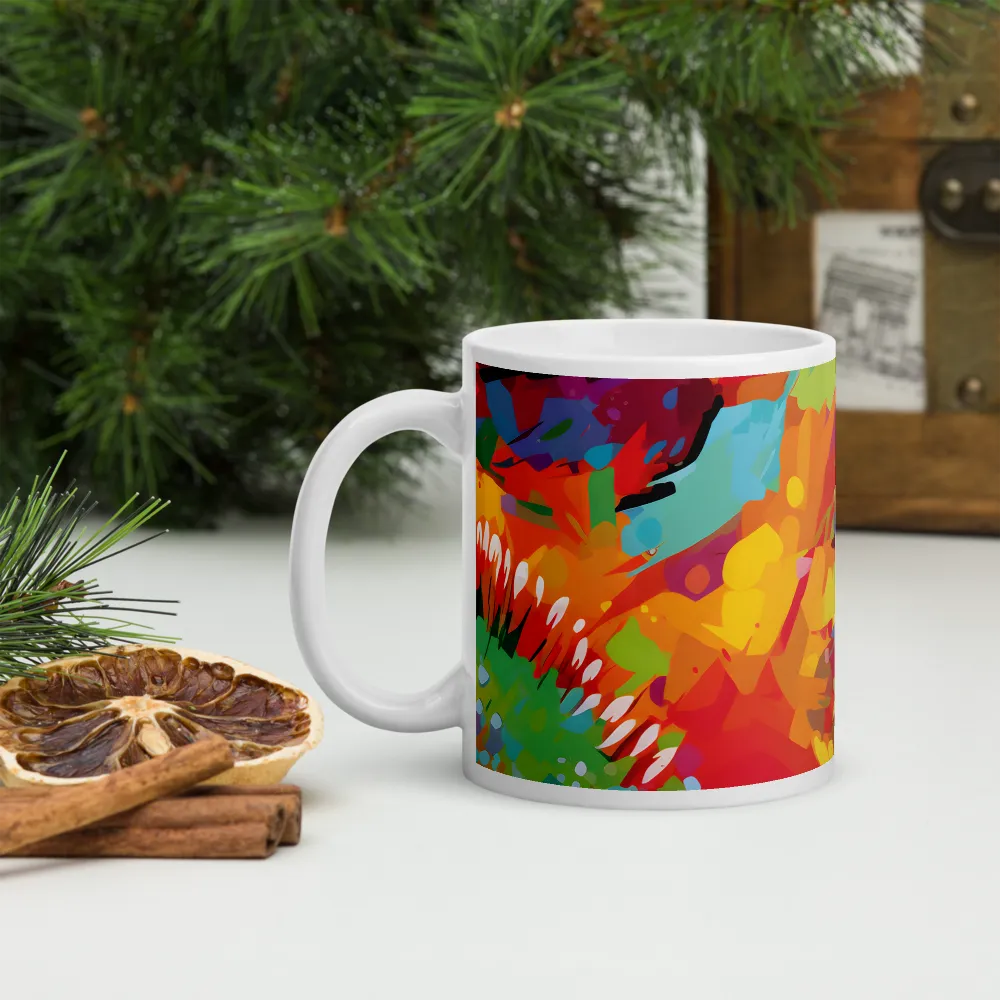 Colorful Lizard: An Abstract Adventure | Mugs | Multiple Sizes & Colors