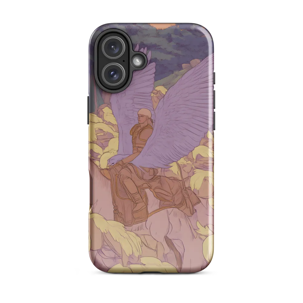 The Winged Guardian | Phone Case |  16 Plus | Tough Case | Glossy