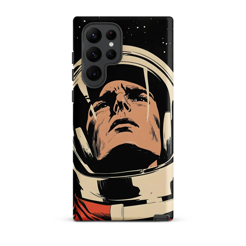 Gaze of the Astronaut | Phone Case |  S22 Ultra | Tough Case | Matte