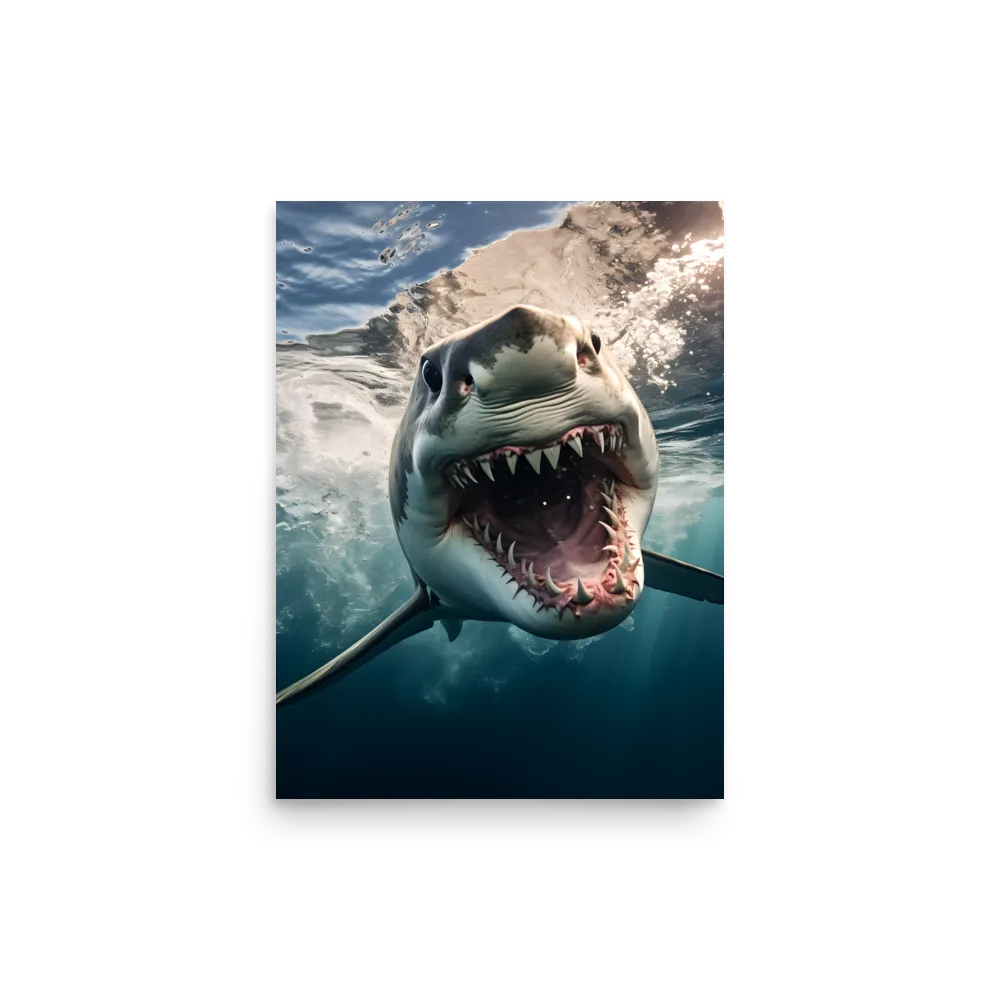 Fierce Majesty of the Ocean | Poster | 12″×16″